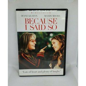 Michael Lehmann Comedy Because I Said So Full Screen PG-13 DVD Clean